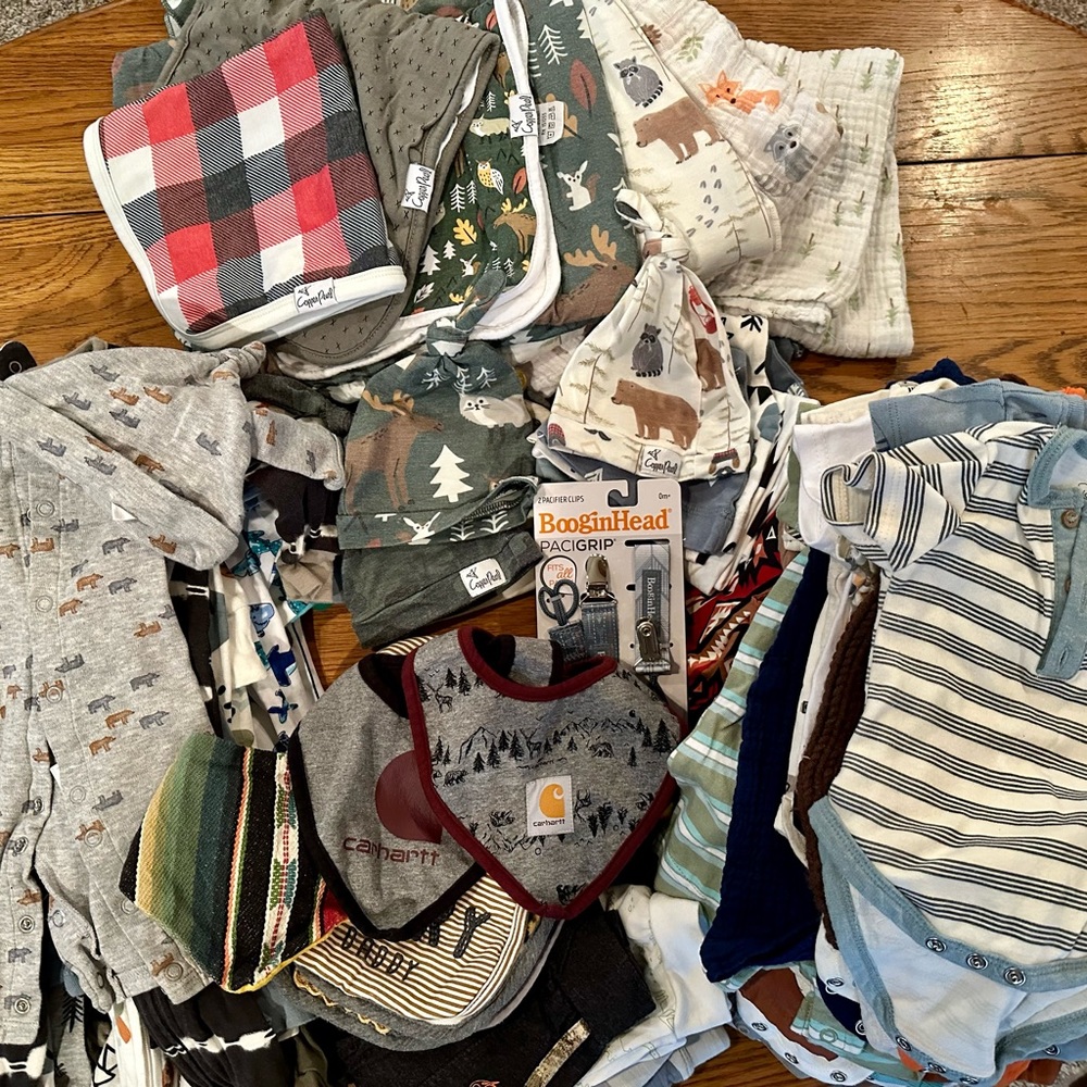 Bundle of Baby Boy Clothes